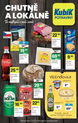 Kubík potraviny leták