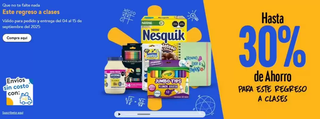 Folleto Walmart (válido hasta 15-09)