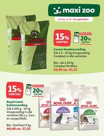 Maxi Zoo folder week 37 Pagina 1