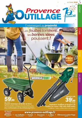Catalogue Provence Outillage (valable jusqu'au 30-11)