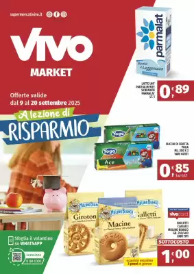 Volantino Vivo Supermercati (valido fino al 20-09)
