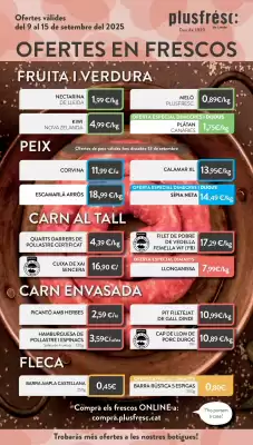 Folleto Plusfresc (válido hasta el 15-09)