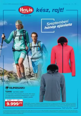 Hervis akciós újság (érvényes eddig: 28-09)