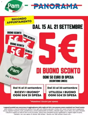 Volantino Panorama (valido fino al 30-09)
