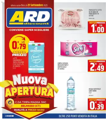 Volantino Ard Discount (valido fino al 21-09)