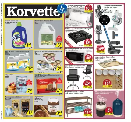 Korvette flyer (valid until 24-09)