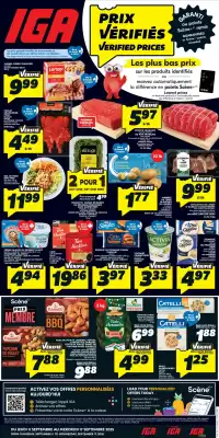 IGA flyer