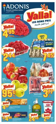 Marché Adonis flyer