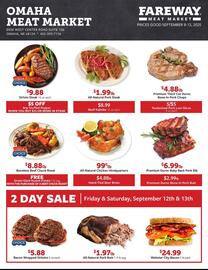 Fareway weekly ad week 37 Page 1
