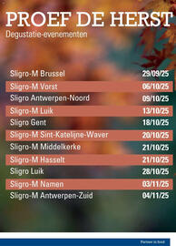 Sligro-M folder | Promo Pagina 21
