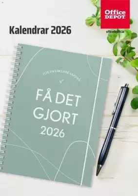 Office Depot reklamblad (giltig till och med 30-04)