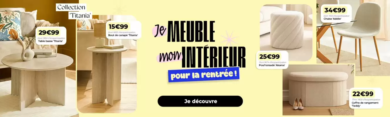 Catalogue L'incroyable (valable jusqu'au 16-09)