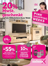 Mömax Flugblatt woche 37 Seite 1