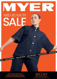 Myer catalogue Page 1