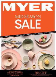 Myer catalogue Page 1