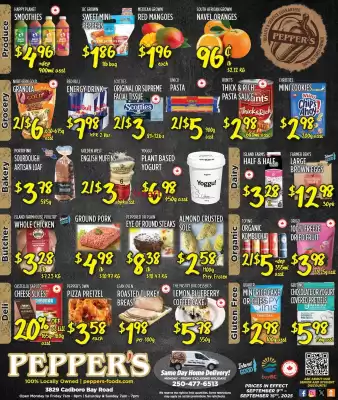 Pepper's Foods flyer (valid until 17-09)