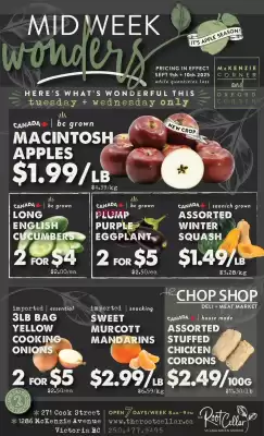 The Root Cellar flyer (valid until 17-09)