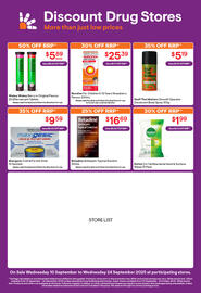 Discount Drug Stores catalogue Page 21