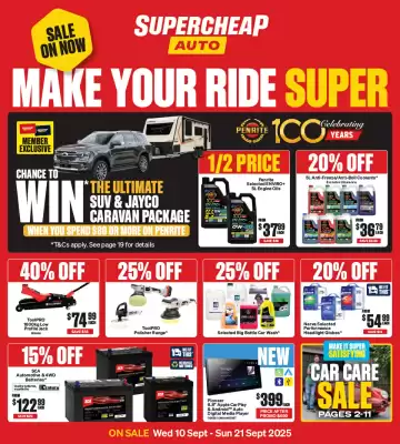 SuperCheap Auto catalogue