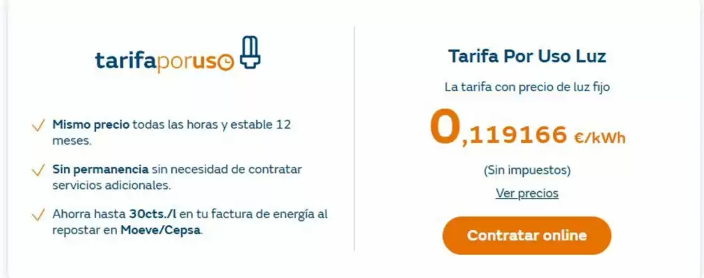 Folleto Naturgy (válido hasta el 30-09)