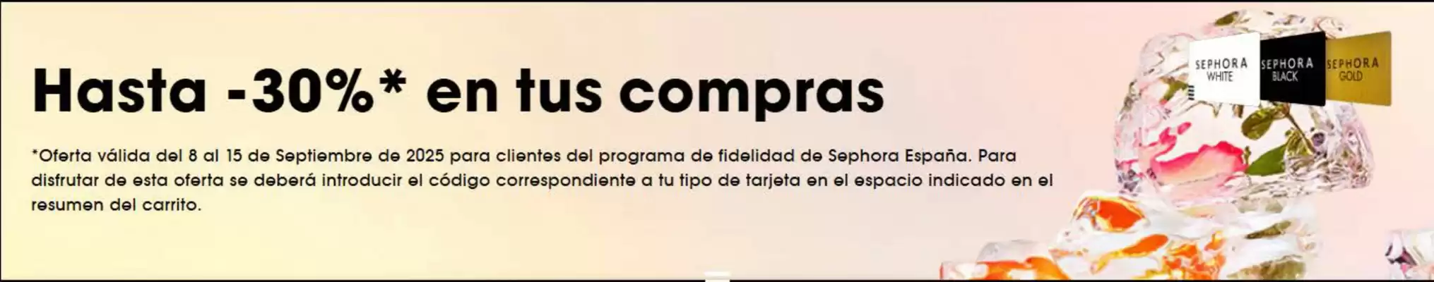 Catálogo Sephora (válido hasta el 15-09)