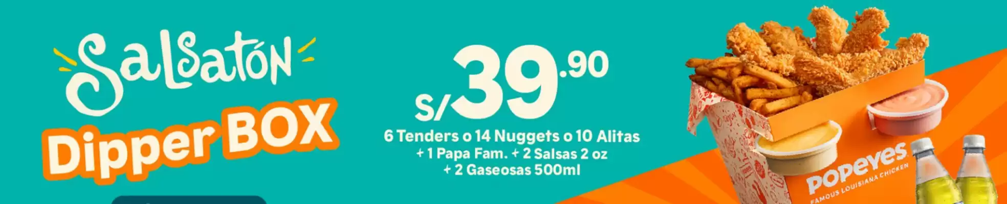 Catálogo Popeyes (válido hasta 31-12)