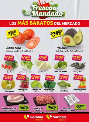 Folleto Soriana Mercado (válido hasta 11-09)