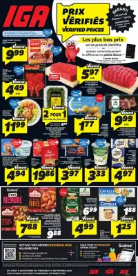 IGA flyer
