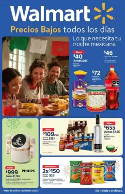 Folleto Walmart