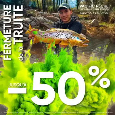 Catalogue Pacific Pêche (valable jusqu'au 23-09)
