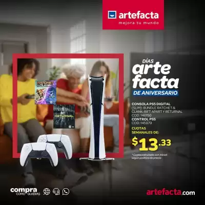 Catálogo Artefacta (válido hasta 14-09)