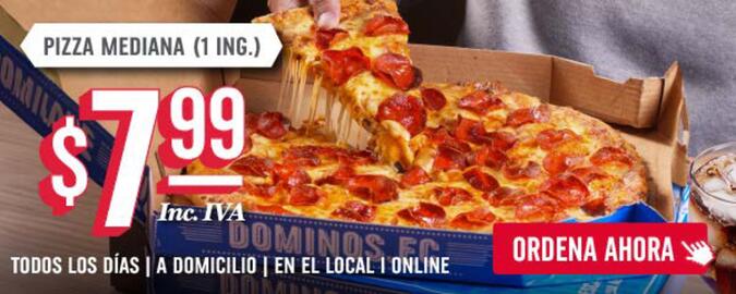 Catálogo Domino's Pizza Página 1