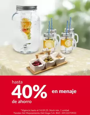 Catálogo Sodimac (válido hasta 14-09)