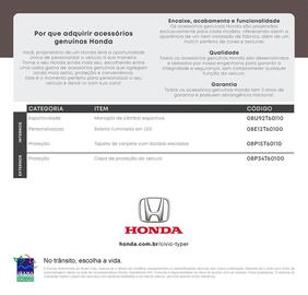 Catálogo Honda Página 3