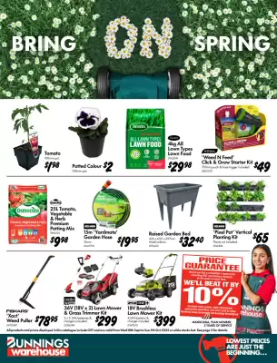 Bunnings catalogue (valid until 5-10)
