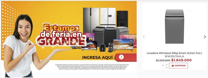 Catálogo Mansión Electrodomésticos Página 1