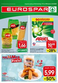 Eurospar Flugblatt Seite 1