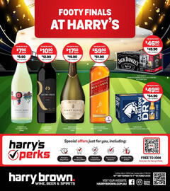 Harry Brown catalogue Page 1