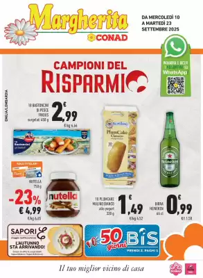 Volantino Conad Margherita (valido fino al 23-09)