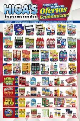 Folheto Higa's Supermercado (válido até 16-09)