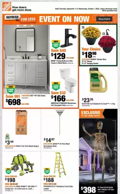 Home Depot flyer