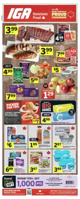 IGA flyer