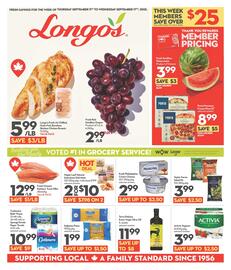 Longo's flyer week 37 Page 1