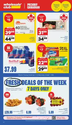 Wholesale Club flyer