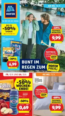 Hofer Flugblatt (gültig bis 19-09)