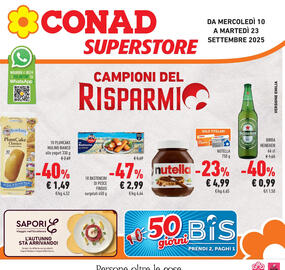 Volantino Conad Superstore Pagina 1