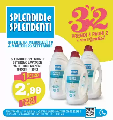 Volantino Splendidi e Splendenti (valido fino al 23-09)