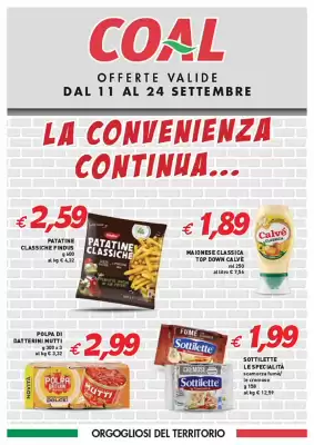 Volantino Supermercato Coal (valido fino al 24-09)