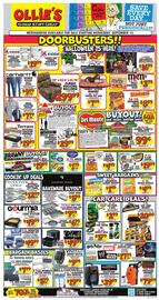 Ollie's weekly ad week 37 Page 1