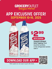 Grocery Outlet weekly ad week 37 Page 1